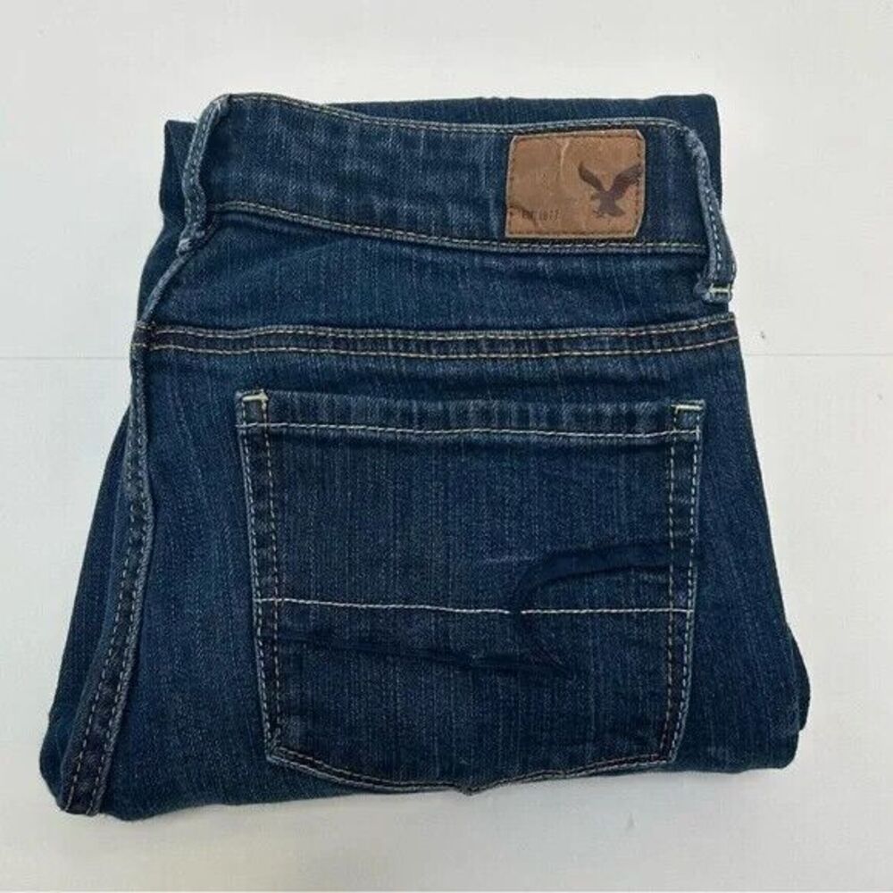 American Eagle Stretch Skinny Mid-Rise‎ Jeans size 6